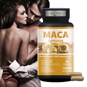 Oazvita <span class=keywords><strong>Maca</strong></span> Kapsülleri OEM <span class=keywords><strong>500MG</strong></span> Ham <span class=keywords><strong>Maca</strong></span> Kapsülü Enerji Verici Siyah <span class=keywords><strong>Maca</strong></span> Kökü Kapsülleri Erkekler İçin - Product Image 2