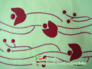 Parure de lit de luxe vietnamienne brodée 100 % coton 300 fils/cm² personnalisable, ensemble 8 pièces toutes saisons, élégant et durable – Nouveauté irrésistible - Product Image 3