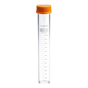 Tube de hybridation gradué en verre borosilicate PYREX avec bouchon à vis pour incubateurs - Product Image 3
