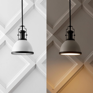 Modern Farmhouse Pendant <b>Light</b> Industrial Hanging <b>Ceiling</b> Fixture with Glass Shade Vintage Nautical Overhead Lamp for Kitchen - Product Image 4