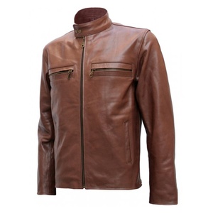 Ventes chaudes, dernières vestes pour hommes, en cuir véritable de haute qualité, imperméables, respirantes, décontractées, élégantes, pour l'hiver, vêtements de rue - Product Image 6