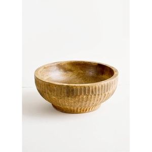 Bol à pâte en bois de qualité supérieure et assiettes de cuisine quotidiennes - Product Image 1