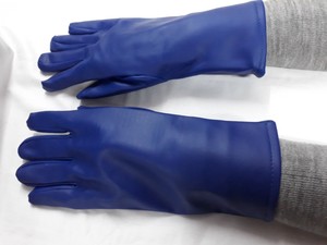 Gants de protection radiologique en plomb bleus de 0,5 mm pour usage chirurgical - Product Image 3