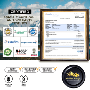 ชิลลาจิตเรซินทองคำ เกรดหิมาลัยสูงพิเศษ 50 กรัม สารต้านอนุมูลอิสระ บำรุงพลังงานตามธรรมชาติ สำหรับมืออาชีพที่มีกิจกรรมหนัก - Product Image 3