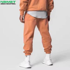 Heavy Weight Dense Fabric Winter Track Suit <b>Men</b> Thick Warm <b>Pullover</b> Sweatshirt Tapered Joggers Matching Outfit Sets - Product Image 5