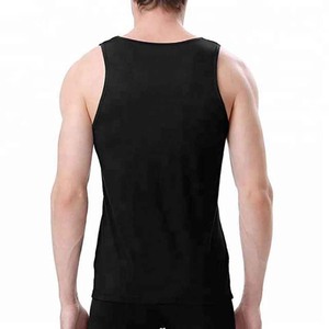 เสื้อกล้ามผู้ชายเนื้อผ้านุ่มลื่น เสื้อยิมออกกำลังกาย ทรงเข้ารูป ผ้าสแปนเด็กซ์ ออกแบบได้ตามต้องการ เสื้อยิมออกกำลังกายสำหรับผู้ชายและผู้หญิง - Product Image 3