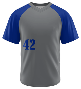 Maillot de baseball personnalisé à rayures fines pour hommes, uniforme d'équipe à boutons, respirant, séchage rapide, fournisseur OEM ODM - Product Image 5