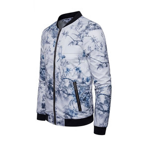 High Quality Streetwear Style Men Sublimation Varsity <b>Jackets</b> With Ribbed Cuffs Everyday Comfort Men's <b>Jackets</b> - Product Image 1