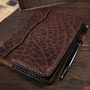 Rustic <b>Leather</b> Bound Notebook Writing Journal - Product Image 1