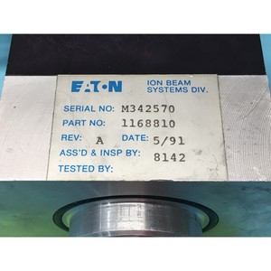 EATON 1168810 Air Actuator Asm, Ion Beam - อุปกรณ์และอะไหล่เซมิคอนดักเตอร์ระดับโลกที่เชื่อถือได้ - Product Image 4