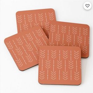 Ensemble de sous-verres carrés en bois de luxe - Sous-verres modernes géométriques en bois et résine - Dessous de verre résistants à la chaleur découpés au laser pour la maison, le bureau - Product Image 5