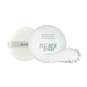 Poudre Egg Blur Black Rouge EP01, poudre libre coréenne Egg Bare, contrôle de l'huile, fini mat doux avec effet de flou des pores, genre maquillage - Product Image 2