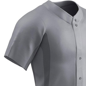 Customize Embroidery Baseball Jersey Style Shirt Wholesale Baseball Jersey Sewing Pattern <b>Mens</b> <b>Pullover</b> Youth Size For Baby - Product Image 2