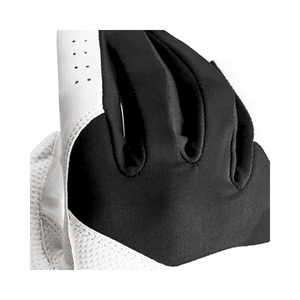 Gants de golf hybrides personnalisés avec logo OEM, en cuir véritable, paume renforcée, élastiques, imperméables, légers, matière extensible 4 directions - Product Image 4