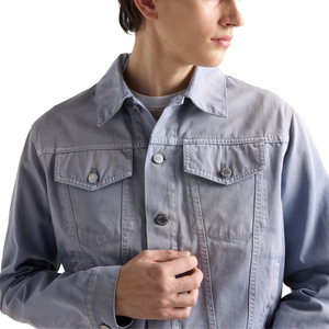 Chaqueta Gabardina para Hombre de Alta Demanda, Estilo Clásico, Algodón Lavado, Cierre con Cremallera y Botones, Fabricante OEM de Marca Privada Personalizada - Product Image 2