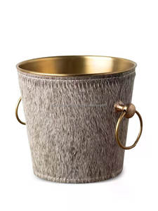 Cubo de Hielo de Metal Clásico Personalizado CRAFT ASCENT, de Acero Inoxidable, con Tapa, Capacidad de 3L, Ecológico, con Diseño Floral, para Bebidas - Product Image 5