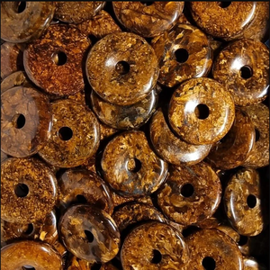 Donuts en Cristal Naturel, Pierre de Bronzite, Gemme Donut, Pierre de Cristal, Pierres Gemmes Reiki, Donuts de Guérison, Agate - Product Image 4