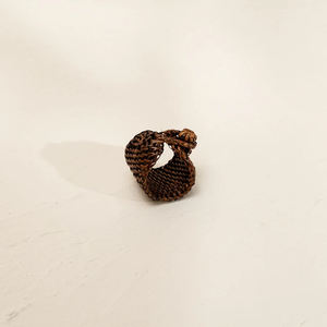 Anneau de serviette en rotin bohème personnalisé, tissé à la main, décoration de table à manger, mariage, événement, fête, fournisseur OEM ODM - Product Image 3