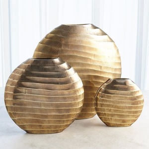 Vase de table en fer au design moderne avec glaçure transparente, porte-fleurs décoratif pour la maison et la vente en gros - Product Image 5