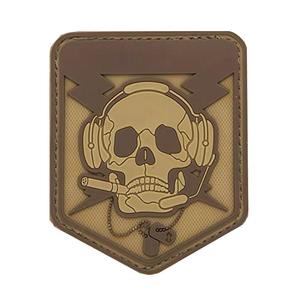 Custom 3D Embossed Rubber PVC <b>Sew</b>-<b>On</b> <b>Patches</b> with Nonwoven Felt Fabric for Clothing - Product Image 2
