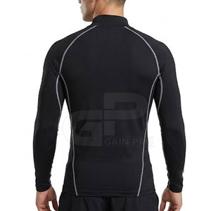 Camiseta de compresión para entrenamiento de fútbol con material que absorbe la humedad para atletas activos y rendimiento deportivo competitivo - Product Image 5
