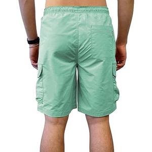 Derniers modèles de shorts cargo pour hommes, logo/couleur personnalisés, respirants, confortables, de qualité supérieure, avec traitement anti-plis - Product Image 4
