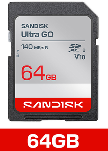 Tarjeta de Memoria SD Ultra GO de 64 GB, 140 MB/s, SDSDUGN-064G-GN6IN - Product Image 2