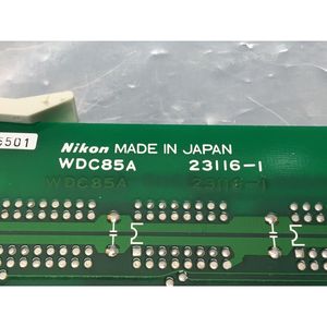 NIKON KBA00101-AE67 PCB, WDC85A 23116-1, AE67 - อุปกรณ์และอะไหล่เซมิคอนดักเตอร์มือสองระดับโลกที่เชื่อถือได้ที่ - Product Image 3