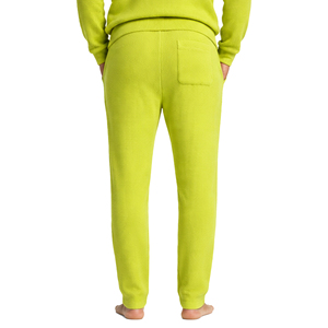 <b>Mens</b> Waffle Knit Trousers <b>Slim</b> <b>Fit</b> Casual Textured Pants Elastic Waist Drawstring Sports <b>Joggers</b> Lightweight Custom Everyday - Product Image 2
