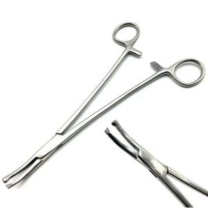 Pinces hémostatiques Ochsner Kocher en acier inoxydable, manuelles, certifiées CE, durables, pour usage en chirurgie générale, par Dentavex - Product Image 4