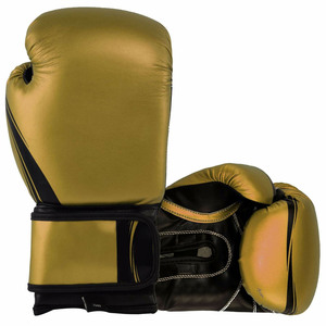 ถุงมือชกมวยหนังปรับแต่งได้สำหรับผู้ใหญ่ - ถุงมือฝึกซ้อม MMA มวยไทย พร้อมสายรัดข้อมือแบบตีนตุ๊กแก - Product Image 3