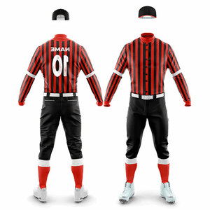 OEM Kids Uniform Youth Sizes Breathable 100% <b>Polyester</b> Softball Wear Sublimated Uniform Men Athletic Adults Uniform Custom - Product Image 4
