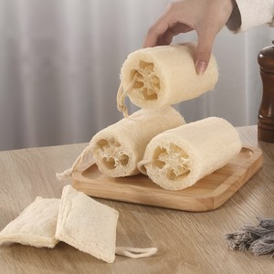 Biodegradable loofah scrub cleaning <b>sponge</b> <b>exfoliating</b> body dead skin remover scrubber <b>sponges</b> - Product Image 6