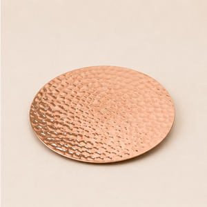 Ensemble de 4 sous-verres modernes en cuivre pur, fabriqués à la main, martelés, écologiques, durables, résistants à la chaleur, pour tasses Moscow Mule - Product Image 6