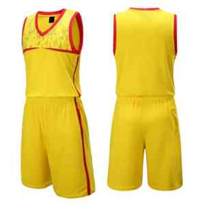 Kit de basketball sans manches en gros, maillot et short personnalisés pour équipe, vêtements de sport OEM pour hommes, tissu respirant, commande en gros, fabricant - Product Image 5