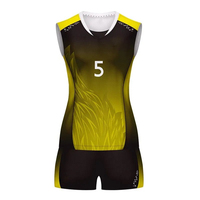 Servicio OEM, Uniformes Deportivos de Voleibol al Por Mayor, Diseña Tu Propio Conjunto sin Mangas, Sublimado, para Hombre y Mujer, 100% Poliéster