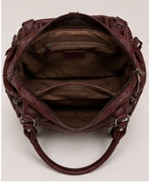 Sac fourre-tout vintage bohème en cuir bordeaux de qualité supérieure pour femmes, sac à main de voyage élégant et luxueux, toutes saisons, fermeture à glissière