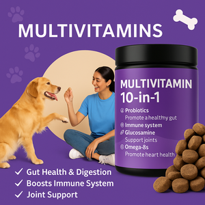 อาหารเสริมวิตามินรวมโปรไบโอติกตามธรรมชาติสำหรับสุนัขและแมวการดูแลสุขภาพสุขภาพสุนัขและแมว - Product Image 6