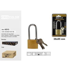 Lucchetto di Sicurezza 38x85mm - Product Image 1