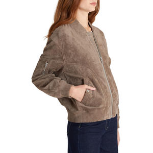 Vestes en daim pour femmes, sur mesure, de qualité supérieure, confortables, à fermeture éclair, pour usage régulier, vente en gros - Product Image 5