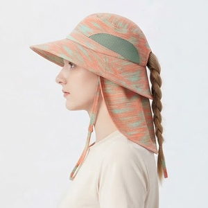 Sombrero de Sol Multifuncional de Fábrica Directa con Ala Ancha para Senderismo, Camping y Pesca, con Protector Facial Extraíble, Unisex, para Exteriores - Product Image 3