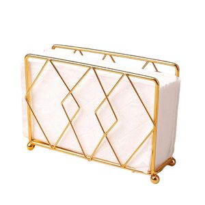 Geometric Shaped <b>Matte</b> Black Powder Coated Finished Iron Napkin Holder For Dining <b>Table</b> Decor Outdoor Decor Metal Dispenser - Product Image 2