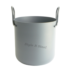 Jardinière Moderne Classique Polyvalente en Fer Revêtu de Poudre, Durable, pour Extérieur et Intérieur, avec Drainage - Product Image 2