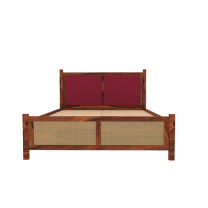 Sheesham (Indian Rosewood ) <b>Solid</b> <b>Wood</b> Platform <b>Bed</b> King/Queen/<b>Singl</b> Size Minimalist Design Durable Construction without Storage - Product Image 4