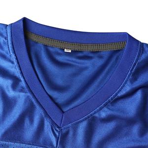 Uniforme de Fútbol Retro para Hombre, Nombre y Número Personalizados, Jersey de Fútbol Americano Sublimado, Transpirable, Venta al Por Mayor, Unisex - Product Image 3