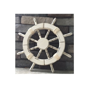 Wooden <b>Ship</b> <b>Wheel</b> Distinctive Ocean Decor Companion Designed to Reflect Coastal Traditions with Refined Decorative Beauty - Product Image 6