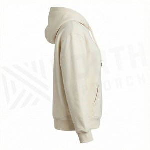 Sweat à capuche oversize pour femme en molleton de coton premium, pull sport à manches longues, respirant et doublé, vêtement d'hiver - Product Image 3