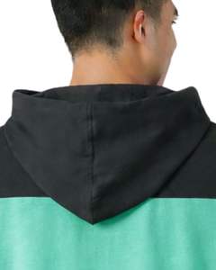 เสื้อฮู้ดแขนสั้นผู้ชายแบบสวมใส่สบาย ผ้าฝ้ายนุ่ม สีเขียวมิ้นท์ สีดำ สไตล์สตรีทแวร์ เหมาะสำหรับใส่ในฤดูร้อน - Product Image 6