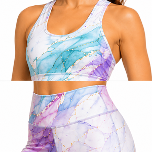 Conjunto de Yoga Sublimado, Suave y Agradable al Tacto, Diseño Personalizado, Sencillamente Magnífico - Product Image 4