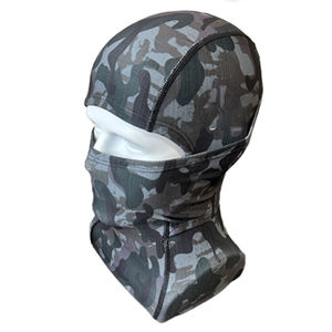 Pasamontañas Personalizado de Poliéster y Algodón con Serigrafía, Máscara Facial Transpirable para Invierno, Proveedor de Artículos para la Cabeza al por Mayor OEM - Product Image 1